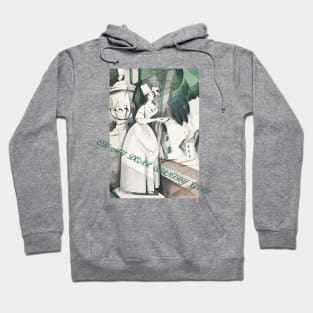 Cubism fashion illustration oh dear country girl Hoodie